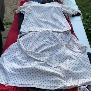 Vintage skirt and blouse set